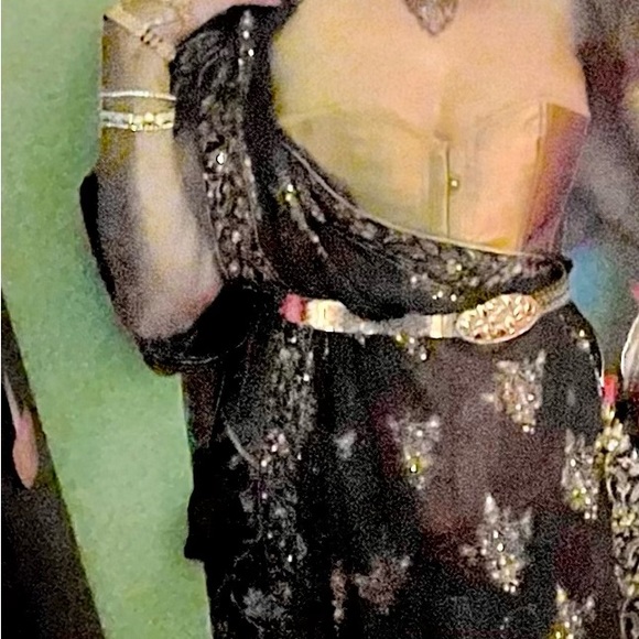 Dark Gold Satin Strong Boned Corset Lace Up Overbust Waist Cincher Bustier. - Picture 4 of 7